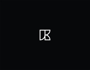 JK, KJ, J, K Letters Logo design Abstract Monogram with black background.