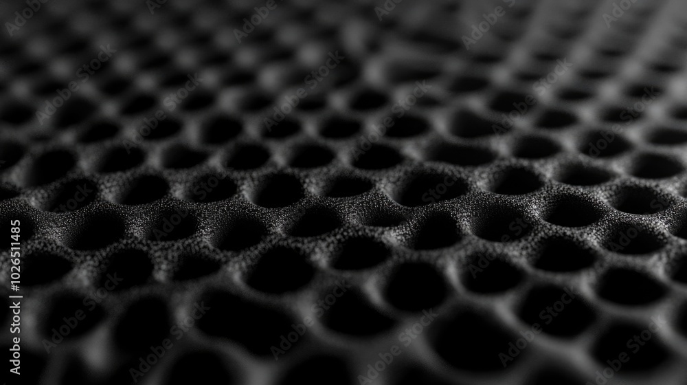 Poster close-up shot of a surface with high contrast, suitable for use in design projects or as an abstract