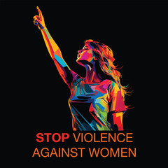 International day for the elimination of violence against women template	