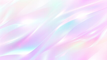 Obraz premium Abstract trendy holographic background. Real texture in pale violet, pink and mint colors with scratches and irregularities 
