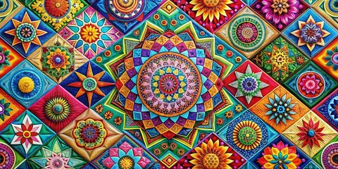 Explore Vibrant Geometric Patterns for Creative Design Projects and Eye-Catching Visuals in Modern Art and Decor Ideas