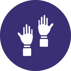 Hand up Icon Design