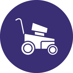 Lawn Mower Icon Design