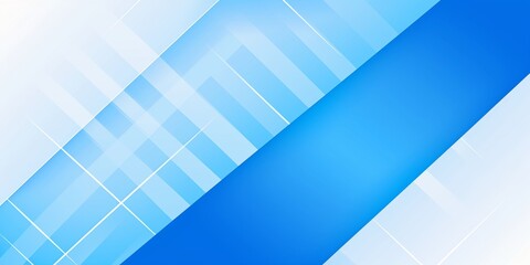 Obraz premium Blue background with a diagonal plaid pattern vector presentation template for business and technology themes.