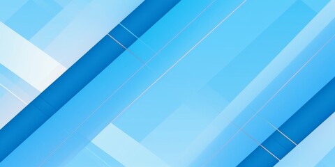 Obraz premium Blue background with a diagonal plaid pattern vector presentation template for business and technology themes.