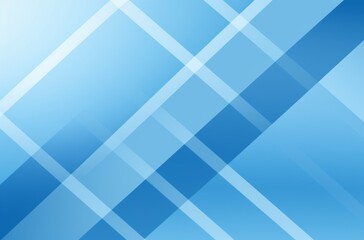 Blue Diagonal Plaid Pattern Background Vector Illustration. 