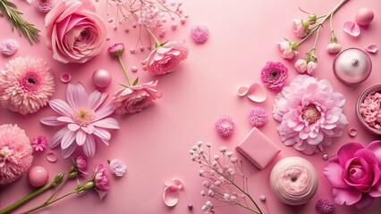 Beautiful Pink Style Social Media Post Design for Engaging Content Creation