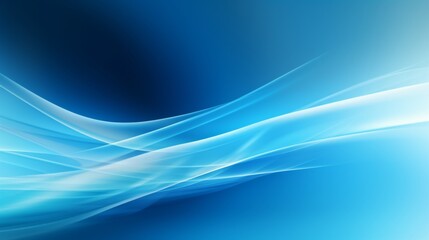 Fototapeta premium Blue Defocused Blurred Motion Abstract Background with bokeh