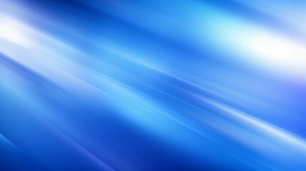 Blue Defocused Blurred Motion Abstract Background, Widescreen 