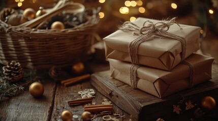 The Cozy Wrapped Gift Boxes