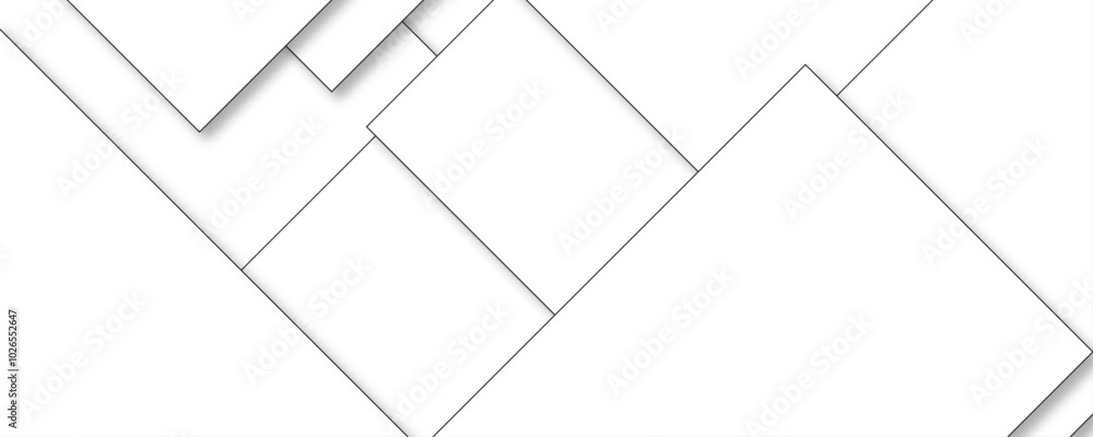 Poster minimalistic geometric stripe lines with abstract white and grey geometric background vector illustr
