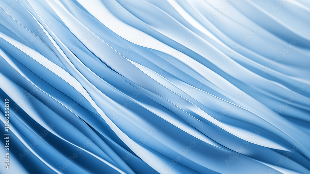 Poster abstract geometric background in blue shades with geometric lines and patterns. minimalist tech desi