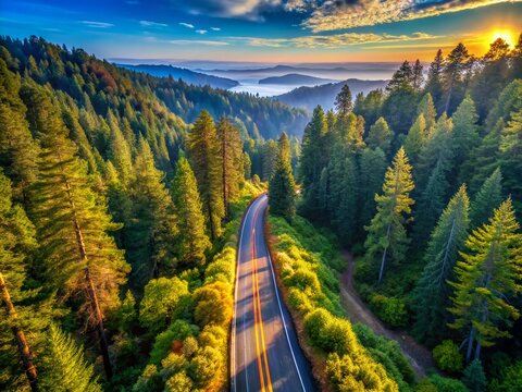 Scenic Journey on Howland Hill Road in California&rsquo;s Redwoods: Nature, Adventure, and Breathtaking Views Await You