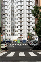 Fototapeta premium cityscape. Street of Las Palmas de Gran Canaria Center. Gran Canaria. Canary islands. Spain