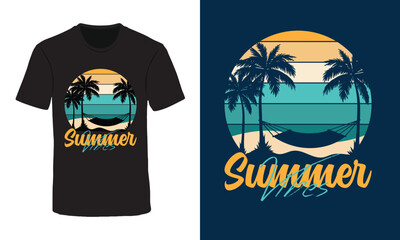  summer vibes t shirt design