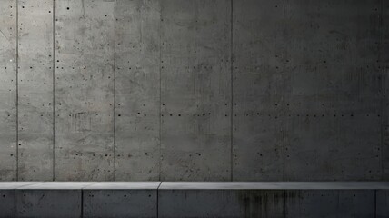 Concrete Wall, Stone, Texture, Texture, Cement, Gray, Gloomy, Industrial