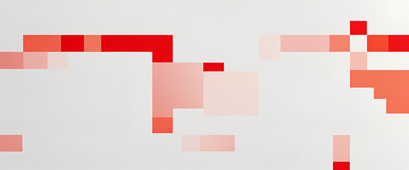 Fototapeta premium illustrazione con elementi geometrici a tema astratto surreale