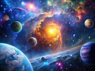 Stunning Space Visuals: Cosmic Nebulae, Galaxies, and Stellar Phenomena Captured in Breathtaking Detail for Your