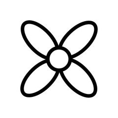 Obraz premium Flower Icon