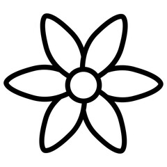 Obraz premium Flower Icon