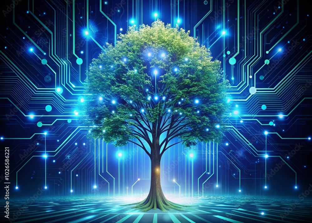 Poster technology tree: exploring the growth and impact of innovations in the digital age and their connect
