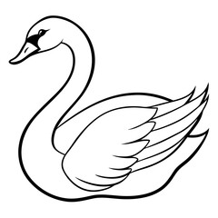 silhouette of a duck