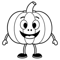 cartoon pumpkin