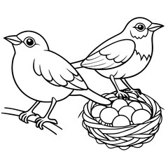 bird on a branch of tree