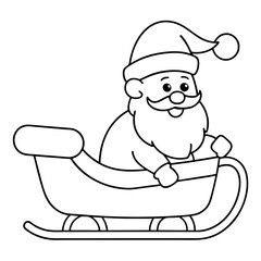 cartoon santa claus
