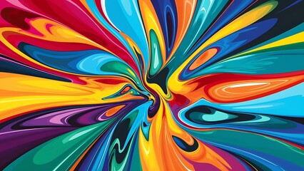 Vector abstract splash design