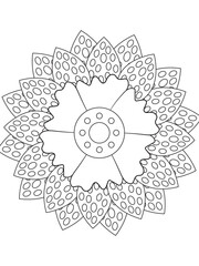 Flowers Coloring Pages For Adules