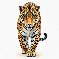 Fototapeta premium tiger isolated on black background