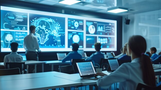 Envisioning the Future: A Classroom Powered by AI Technology