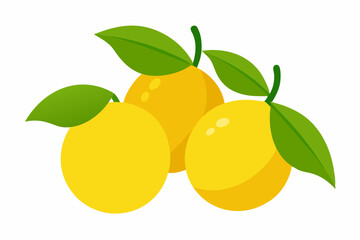A Lemon creative vector design on a white background