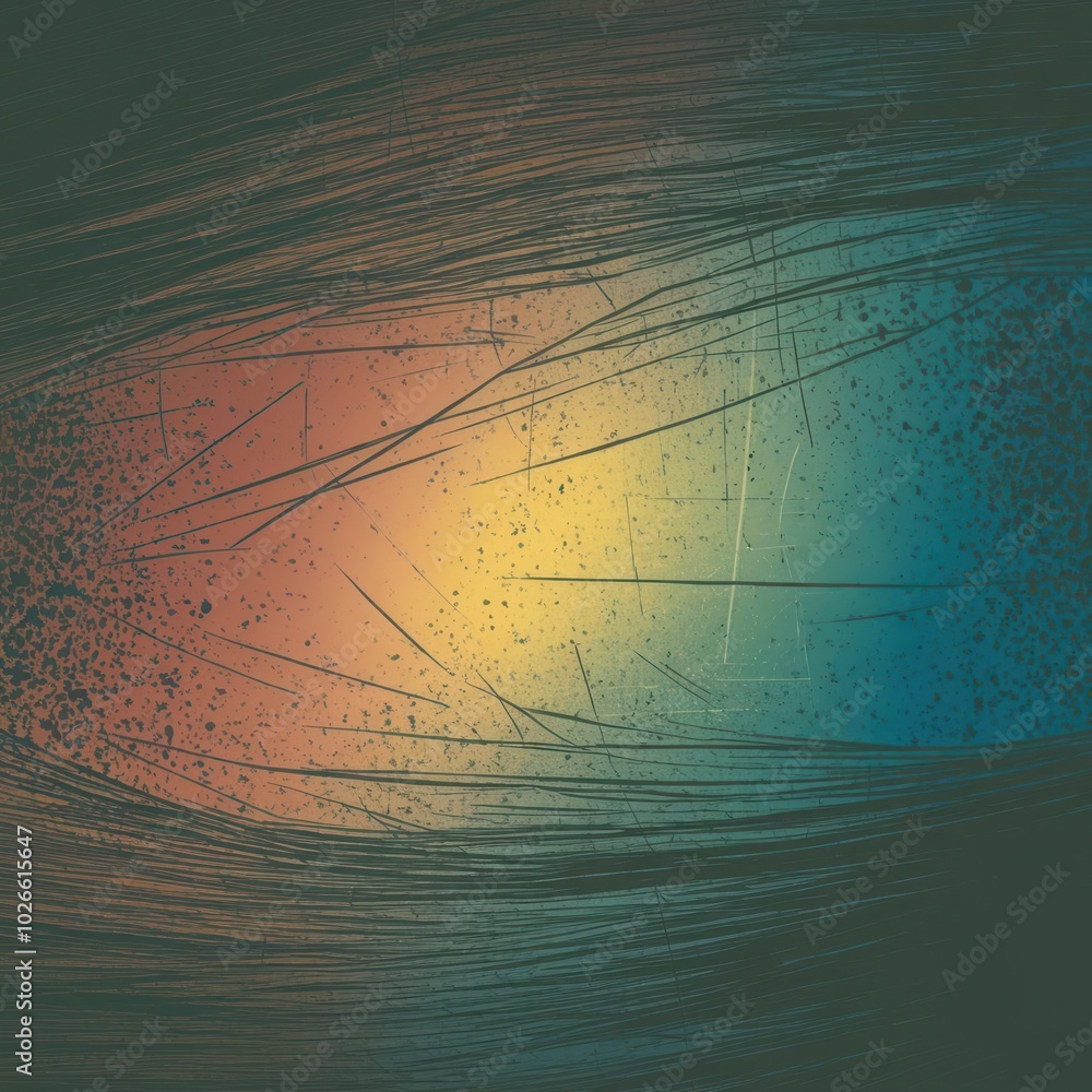 Aufkleber colorful abstract background showing gradients and textures with fine lines and shapes present