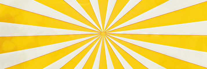 Obraz premium Yellow Sunburst School Scene: A sunny yellow and white abstract background for elementary schools, evoking feelings of warmth and happiness with its sunburst design.