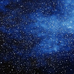 Fototapeta premium Starry night sky fully adorned with countless stars
