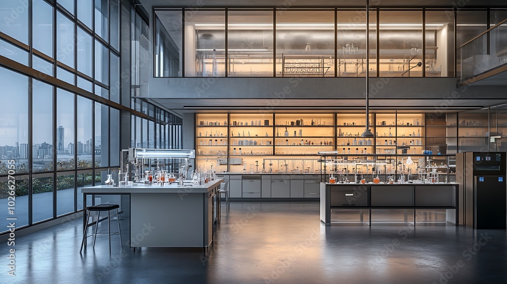 Poster smart ai assistants streamline chemical experiments in an advanced laboratory setting