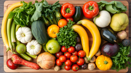 Healthy food background. Collection of fresh  vegetables. Fresh vegetables.