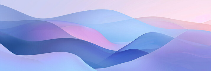 Soft School Tones: Subtle shades of blue, purple, and pink merge to form a serene and peaceful school abstract background.