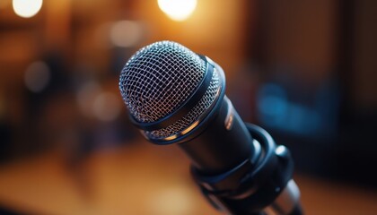 Obraz premium Agents using headset and microphone for effective communication in a workspace