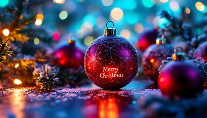 Obraz premium Merry Christmas 