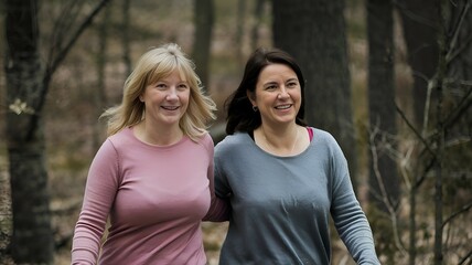 portrait of two women