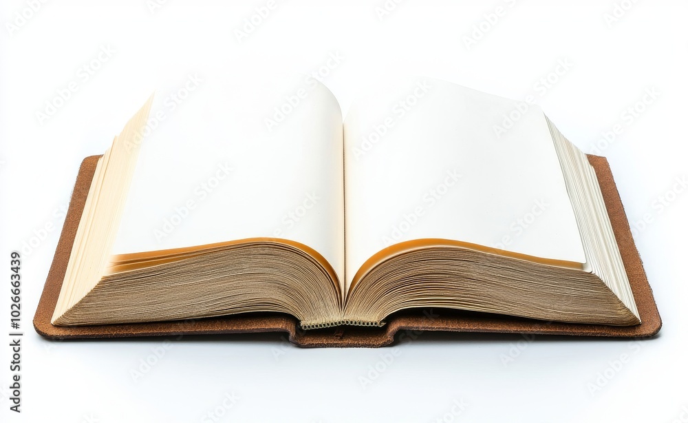 Poster a transparent background with orange notebooks closed and open