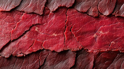 Close-Up of Raw Ground Beef Texture