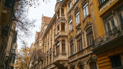Obraz premium Budapest's buildings