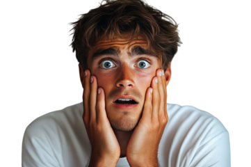 Funky Guy Making a Mistake Expression