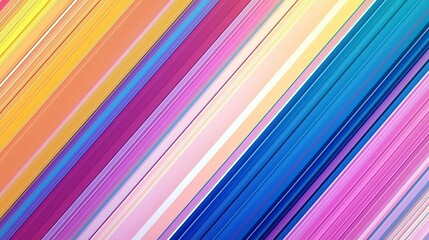 A Vibrant Abstract Design with Colorful Stripes and Gradients