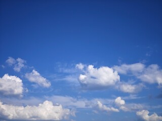 blue sky with cloud