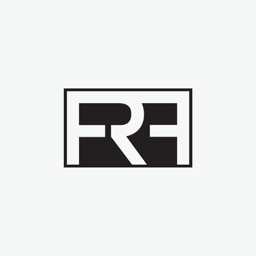 letter frf typography logo design vector editable business brand identity royalty free image